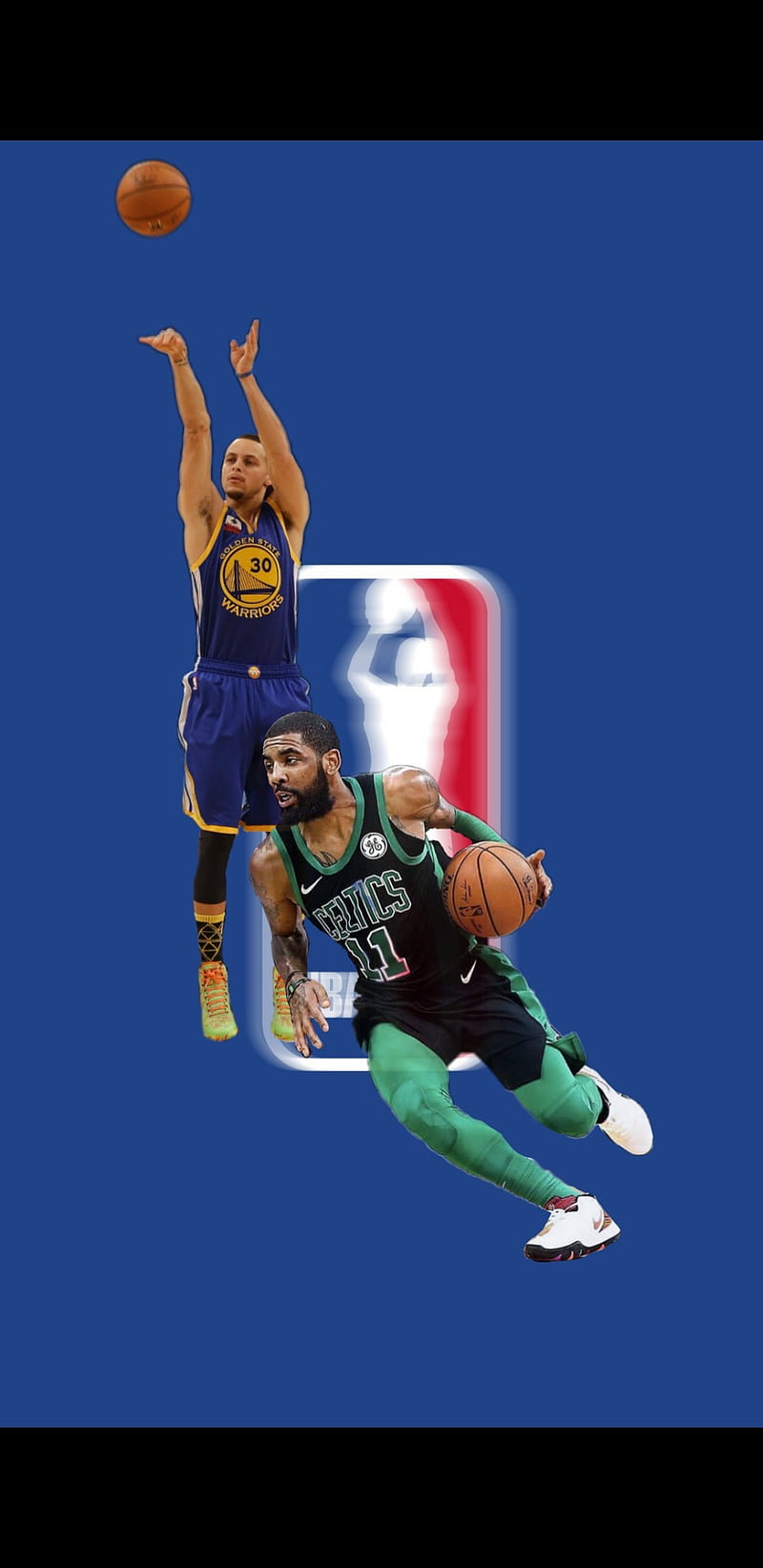 Curry and Irving , air, basketball, goat, goats, kyrie irving, legends, nba, step curry, HD phone wallpaper