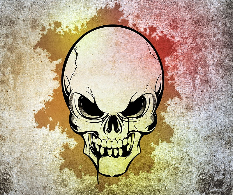 Skull, da, HD wallpaper