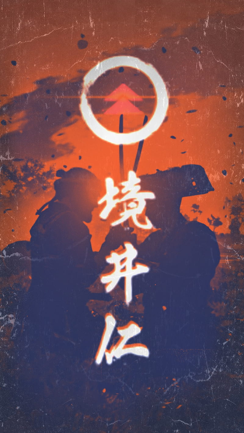 Jin Sakai blue neon lights protagonist Ghost Of Tsushima  actionadventure HD wallpaper  Peakpx
