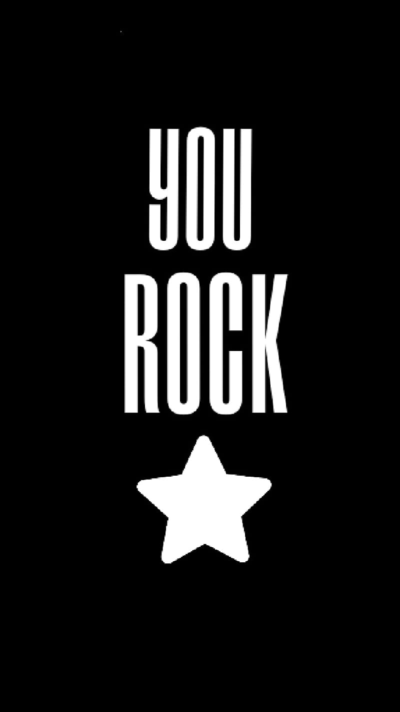 You rock, you rock, new, HD phone wallpaper | Peakpx