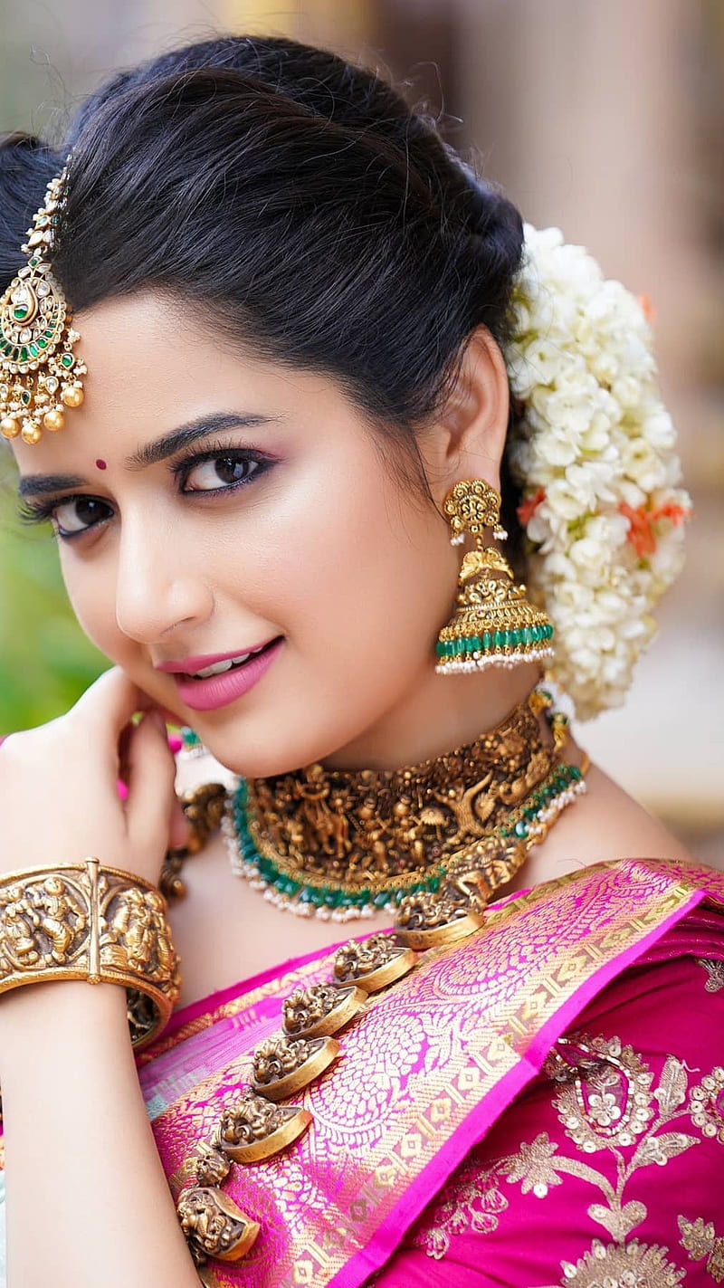 Ashika Ranganath, saree lover, model, HD phone wallpaper | Peakpx
