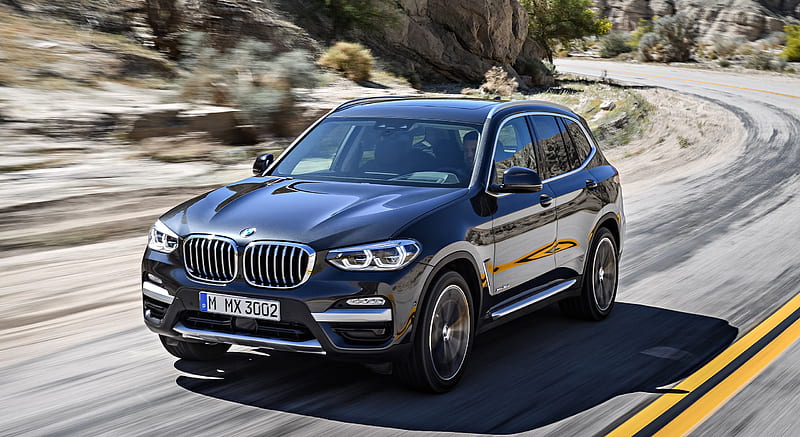 2018 BMW X3 xDrive30d with xLine - Front Three-Quarter , car, HD wallpaper 2018 BMW X3 xDrive30d with xLine - Front Three-Quarter , car, HD wallpaper