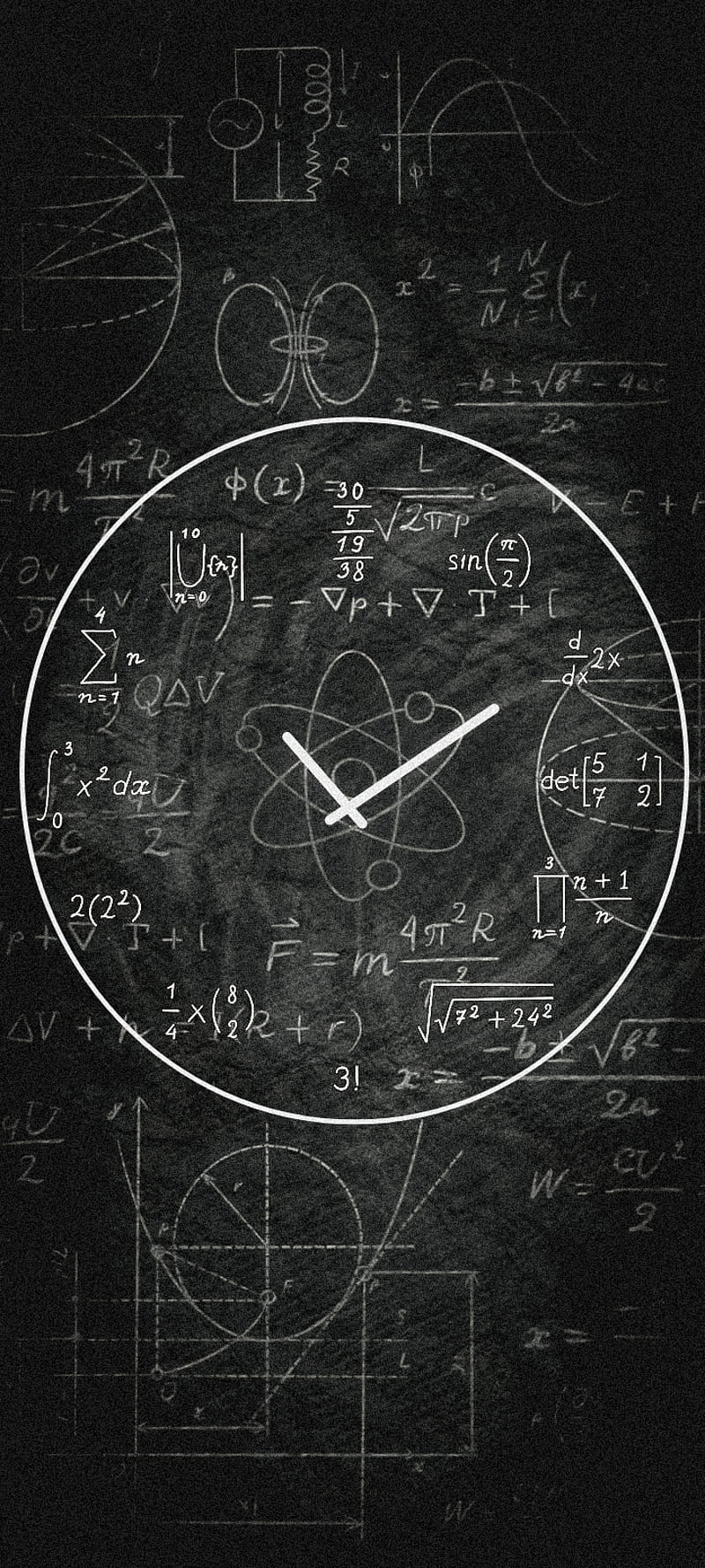 Time with maths, awesome, fullscreen, perfect, watch, night, black, dark, HD  phone wallpaper | Peakpx