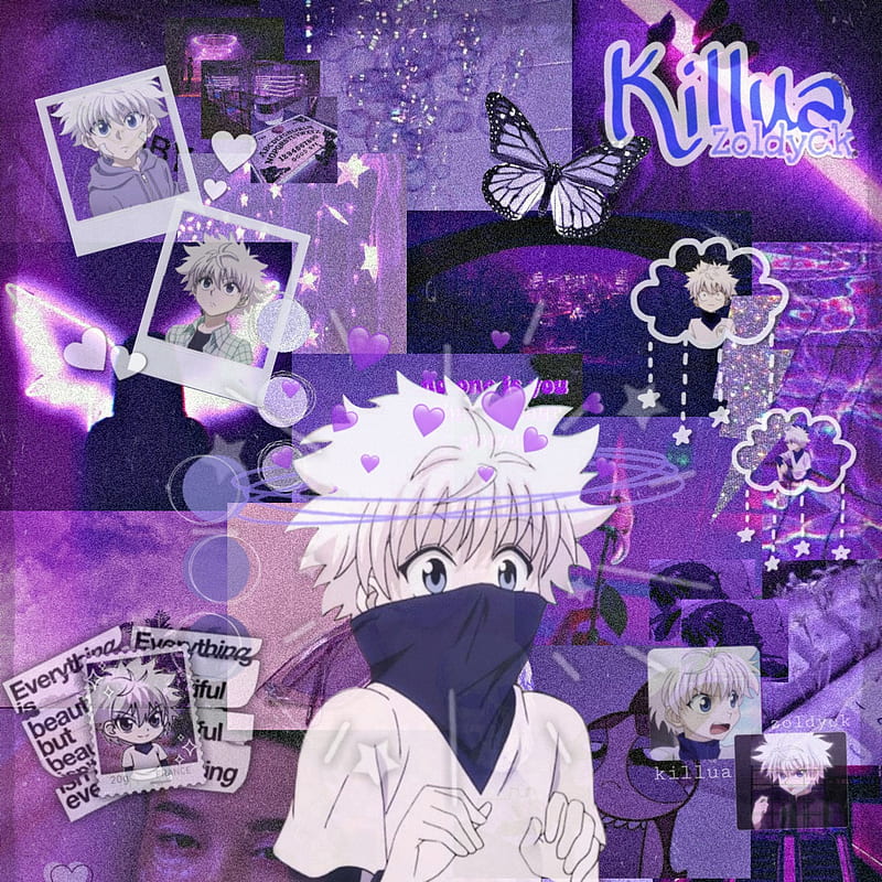 Killua aestchic, anime, cute, HD phone wallpaper | Peakpx