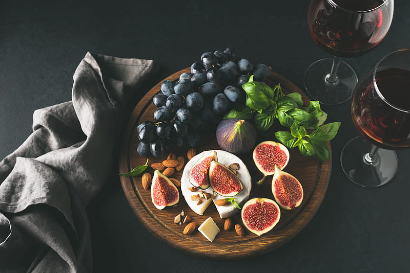 Fruits, Fig, Still Life, HD wallpaper
