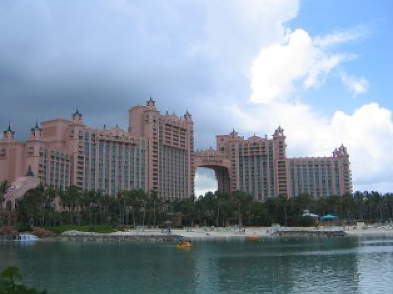 Atlantis at Bahames, resort, hotel, bahamas, 5 star hotel, atlantis, HD wallpaper