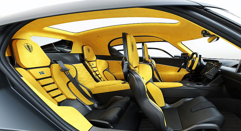 2021 Koenigsegg Gemera - Interior, Seats , car, HD wallpaper