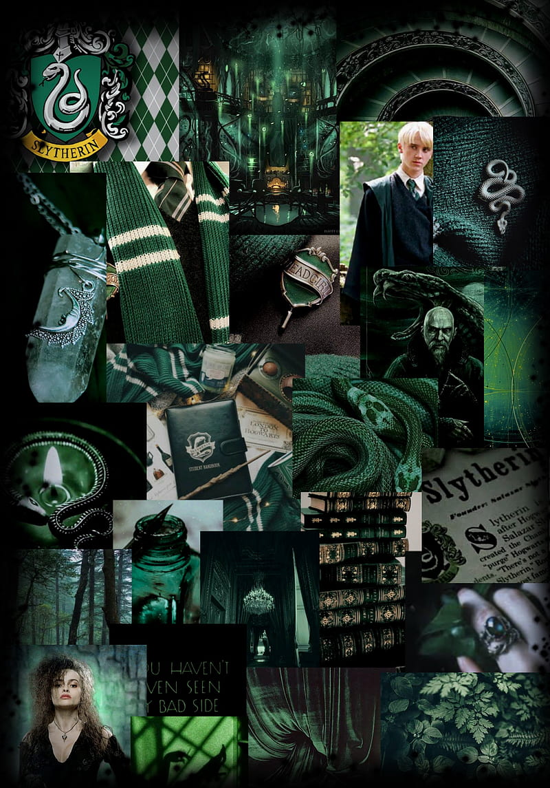 Slytherin, draco, harry, malfoy, potter, supernatural, wow, HD phone wallpaper