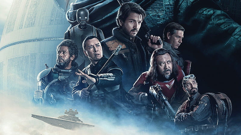 Rogue One, A Star Wars Story, 2016, Star Wars, Donnie Yen, Mads Mikkelsen, Riz Ahmed, Diego Luna, HD wallpaper