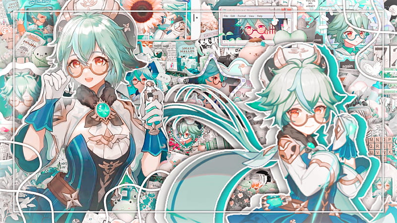 A Of The Cutest Alchemist To Specialise In Bio Alchemy, Sucrose! : R Genshin_Impact, HD wallpaper