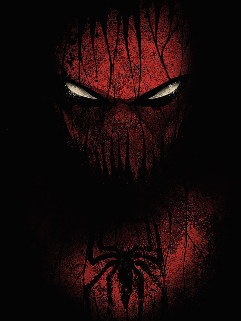 Spiderman, cartoon, comic, movie, poster, HD phone wallpaper