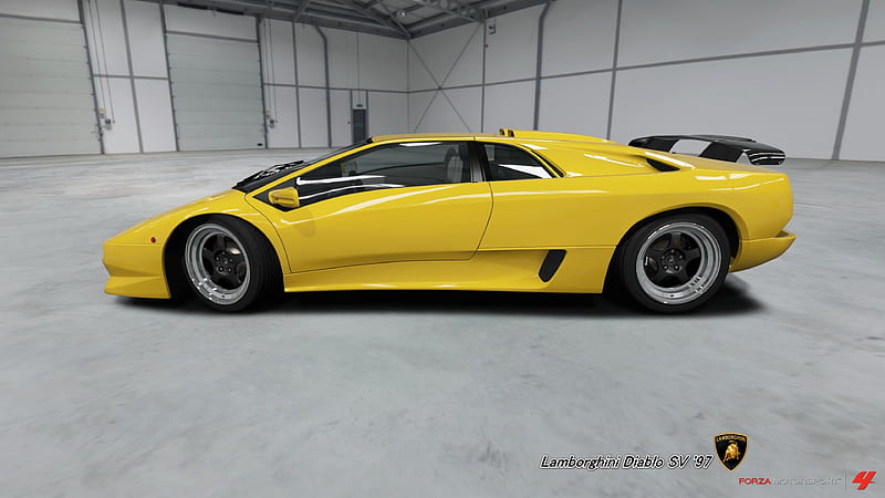 Lamborghini Diablo SV '97, Lamborghini, GTR, VT, Motorsport, Xbox, JGT-1, Forza, Diablo, 4, SE35, SV, 1997, SVR, Horizon, 360, SE30, HD wallpaper