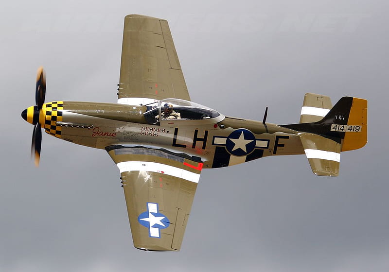 North American P-51 Mustang, united states air force, world war two, p 51, us air force, HD wallpaper