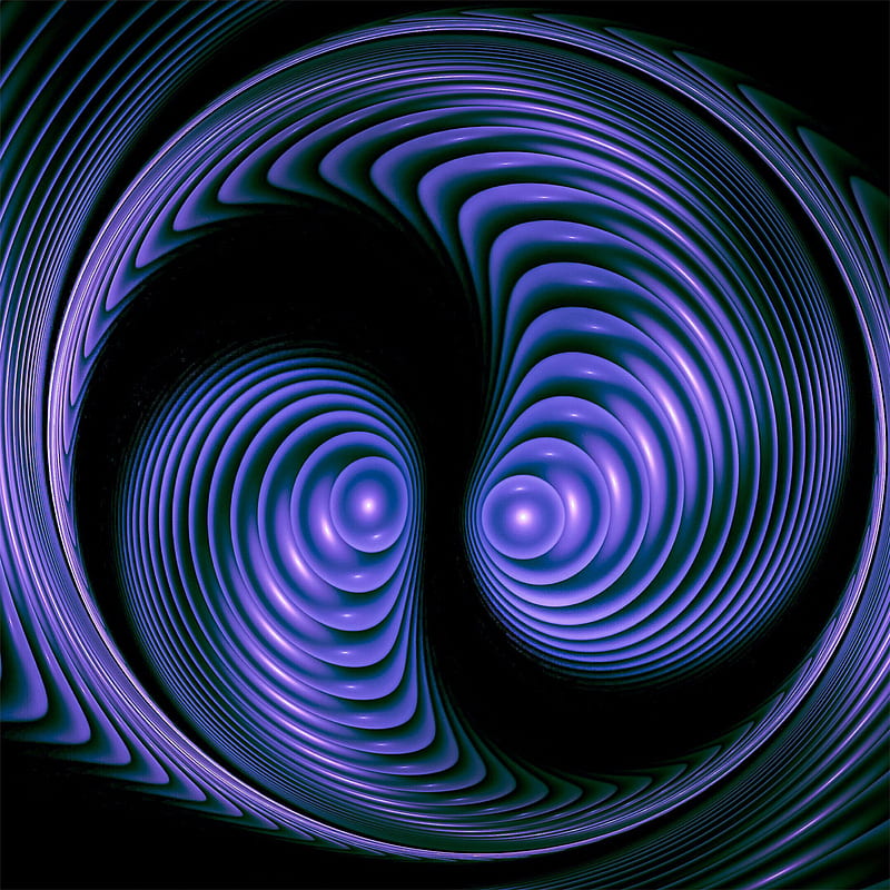 raw fractal of abstract iPad, Hypnotizing, HD phone wallpaper