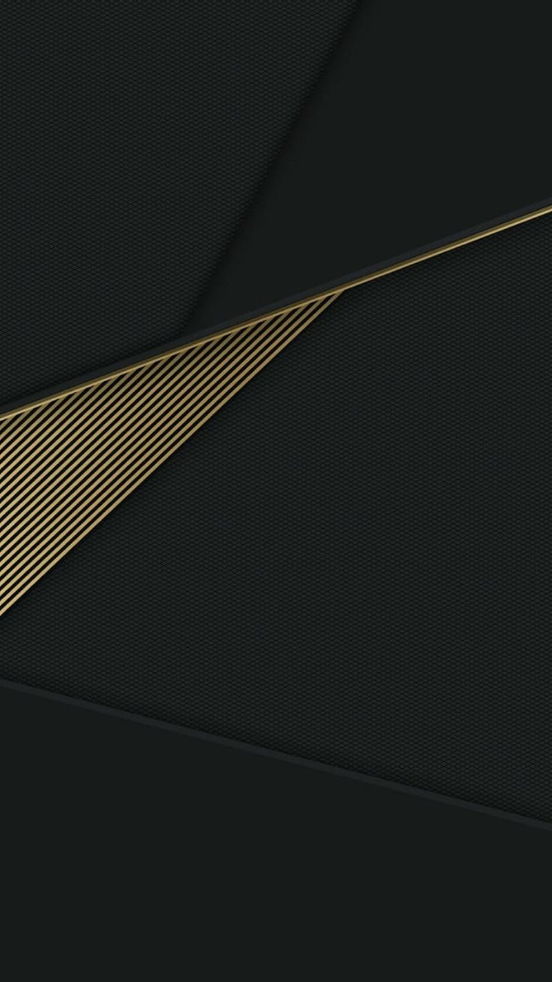 Pattern, black, black gold edge, edge, galaxy, gold, green, grey material, poter, HD phone wallpaper