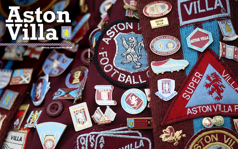 Badge brilliance-Aston Villa football club, HD wallpaper