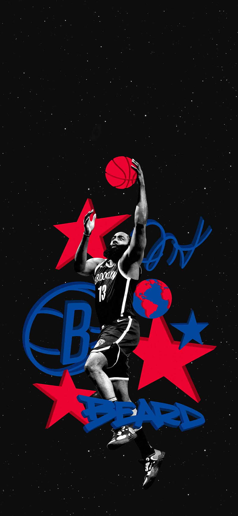 Download Get ready for the playoffs with the Philadelphia 76ers iPhone  Wallpaper | Wallpapers.com
