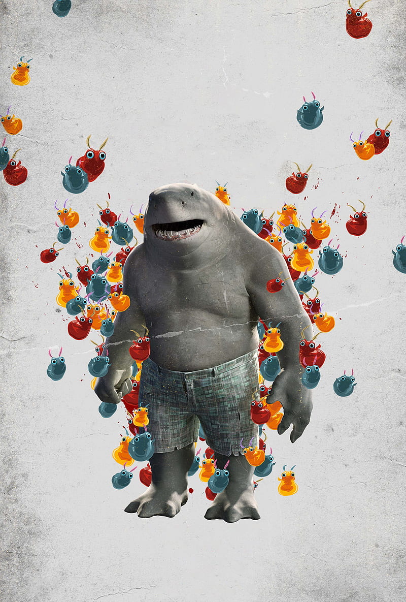 King Shark The Suicide Squad, HD phone wallpaper