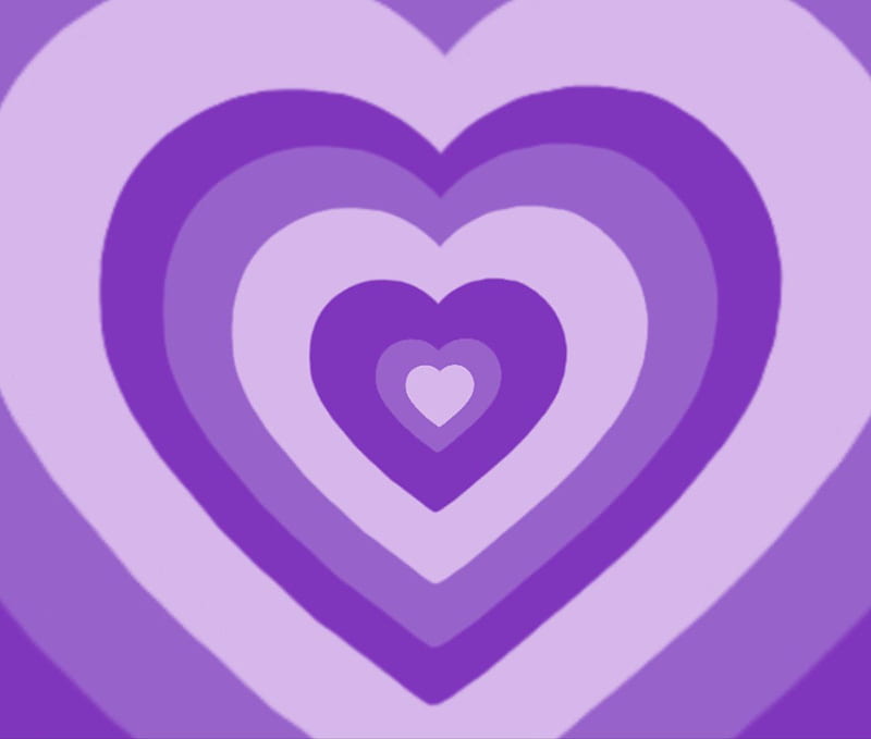 Purple Retro Heart. Hippie , Heart , Purple iphone, HD wallpaper