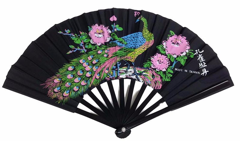 Drawing japanese fan folding ornament traditional Vector Image