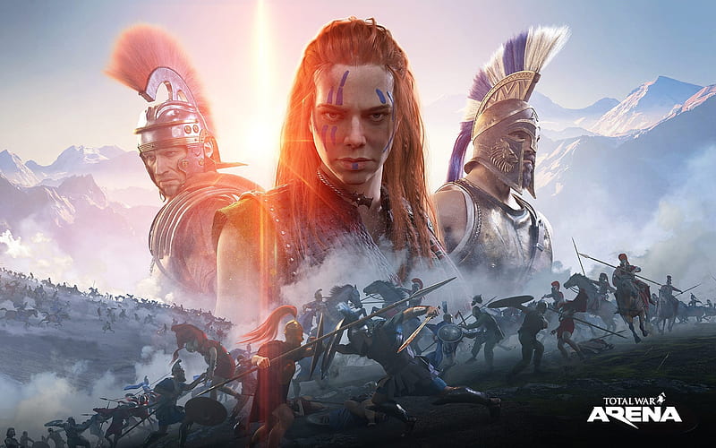 Total War Arena, 2017, online game, medieval war, poster, HD wallpaper