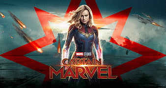 Captain Marvel Poster, captain-marvel-movie, captain-marvel, 2019-movies, movies, brie-larson, carol-danvers, HD wallpaper