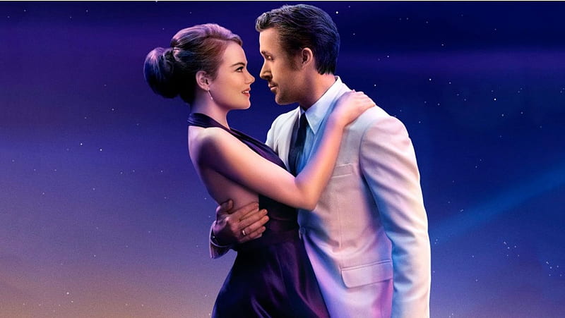 Emma Stone Ryan Gosling La La Land, HD wallpaper