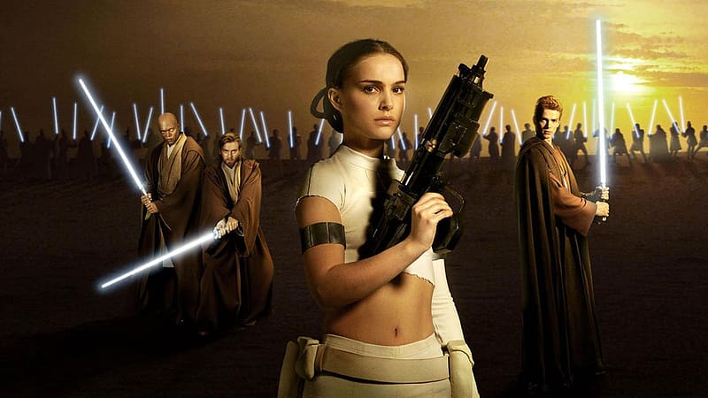 Natalie Portman, Movie, Padmé Amidala, Star Wars Episode Ii: Attack Of The Clones, HD wallpaper