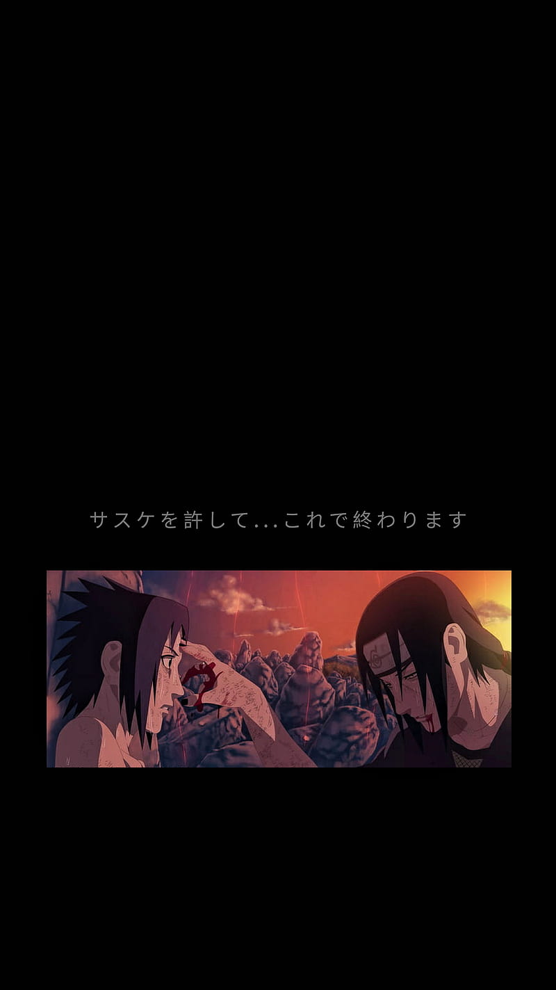 Sasuke X Itachi, naruto, sharingan, final battle, uchiha, madara, black, manga, anime, HD phone wallpaper