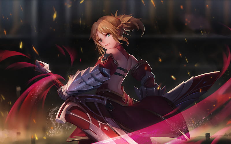 Mordred Saber Of Red Fate Apocrypha Manga Fate Grand Order Type Moon Hd Wallpaper Peakpx