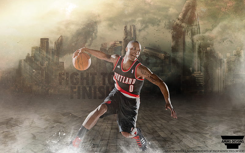 Basketball, Damian Lillard, HD wallpaper