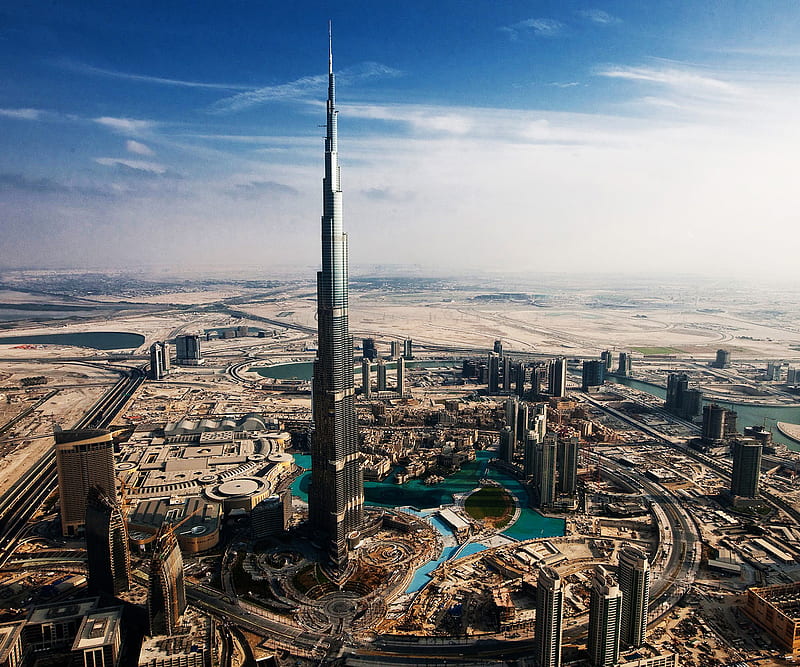 Dubai Tower, amazing, city, designs landscape, modern, HD wallpaper