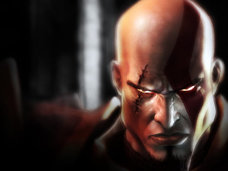Kratos god of war game 2K wallpaper download