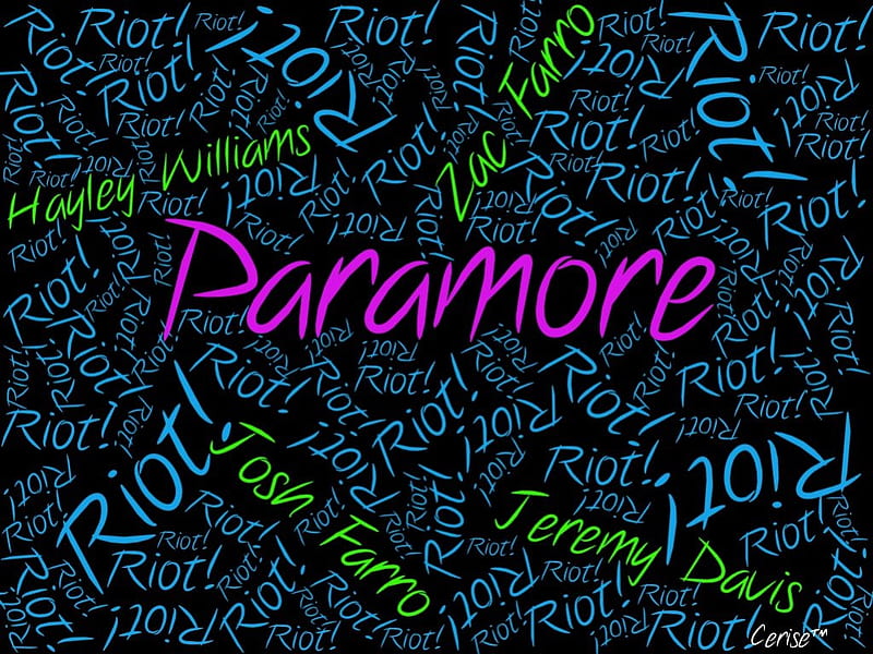 Paramore, metal, group, music, band, HD wallpaper
