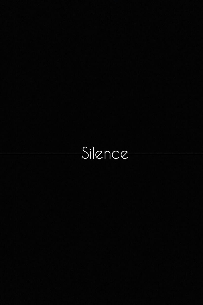 SiLENCE, quote, saying, you, HD phone wallpaper