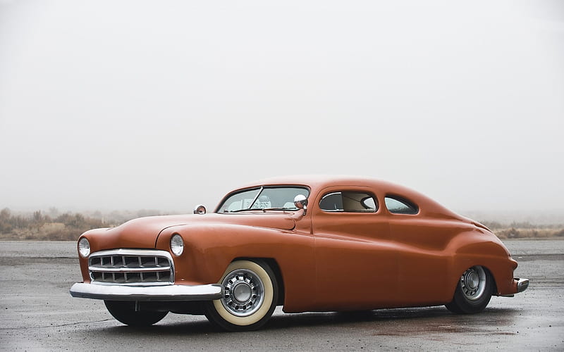 hot rod, ford, costom, 1941, fender extensions, coupe, HD wallpaper