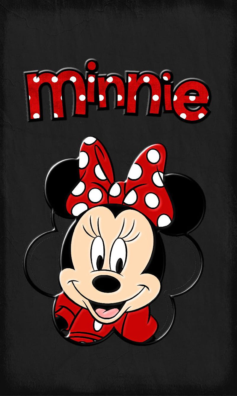 Minnie Mouse, cartoon, character, cute, disney, HD phone wallpaper | Peakpx