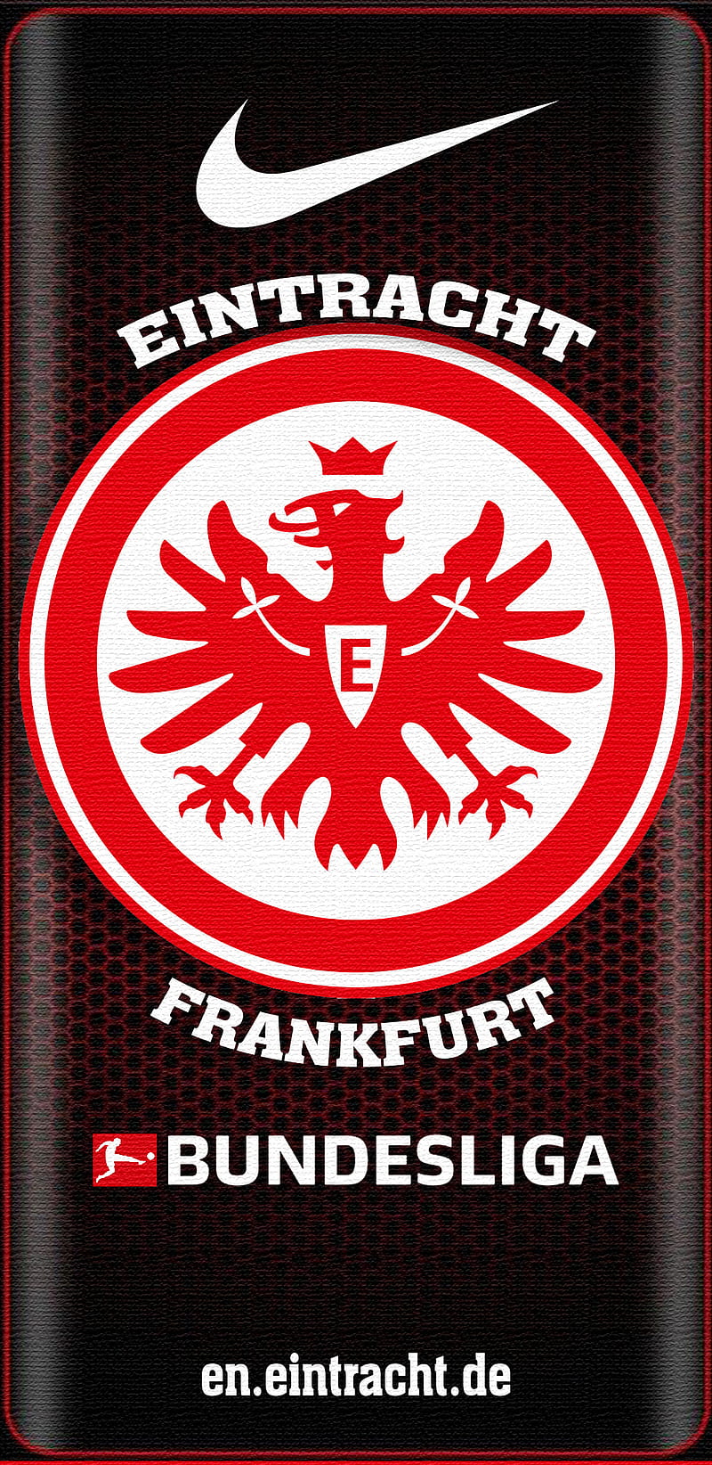 EINTRACHT FRANKFURT, 1899, bundesliga, deutsche bank park, deutschland, die adler, germany, nike, waldstadion, HD phone wallpaper