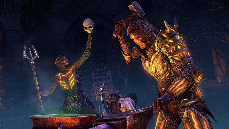 Elder Scrolls Online Halloween, the-elder-scrolls, games, pc-games, xbox-games, ps-games, HD wallpaper