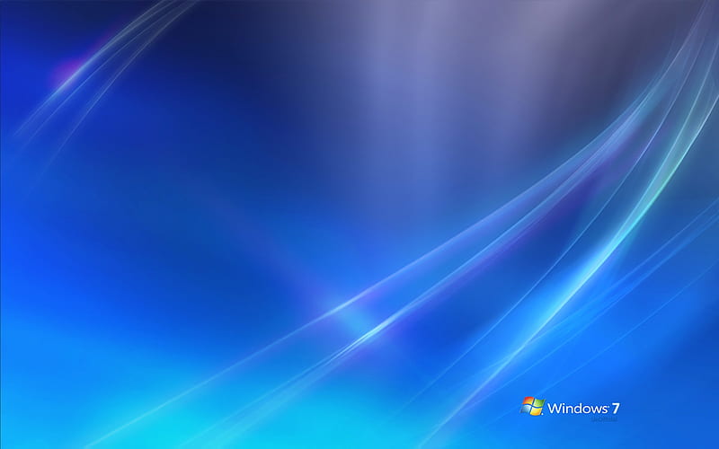 Windows 7 Blue, dell, white . Windows 7 Blue, dell, white stock, HD wallpaper