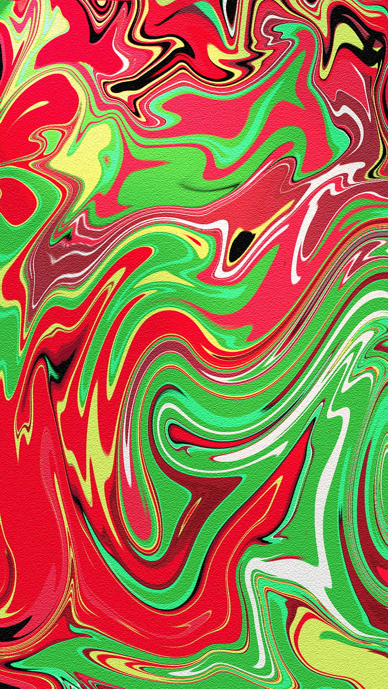 Red-green burst, colorful, desenho, dissolve, iphone, liquid, minimal, pattern, trending, watercolor, HD phone wallpaper