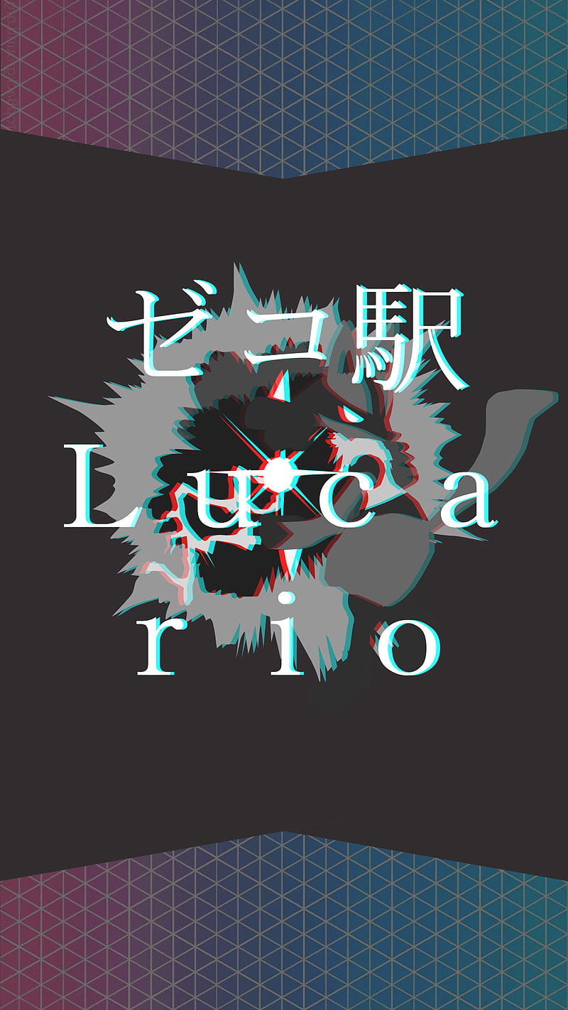 Lucario, 1440p, anime, nintendo, patterns, pokemon, vapor, HD phone  wallpaper | Peakpx