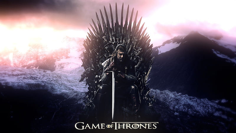 Game of Thrones, westeros, game, show, fantasy, tv show, George R R Martin, GoT, essos, Stark, iron throne, fantastic, houses, HBO, a song of ice and fire, thrones, Eddard, medieval, Ed, entertainment, skyphoenixx1, Sean Bean, HD wallpaper