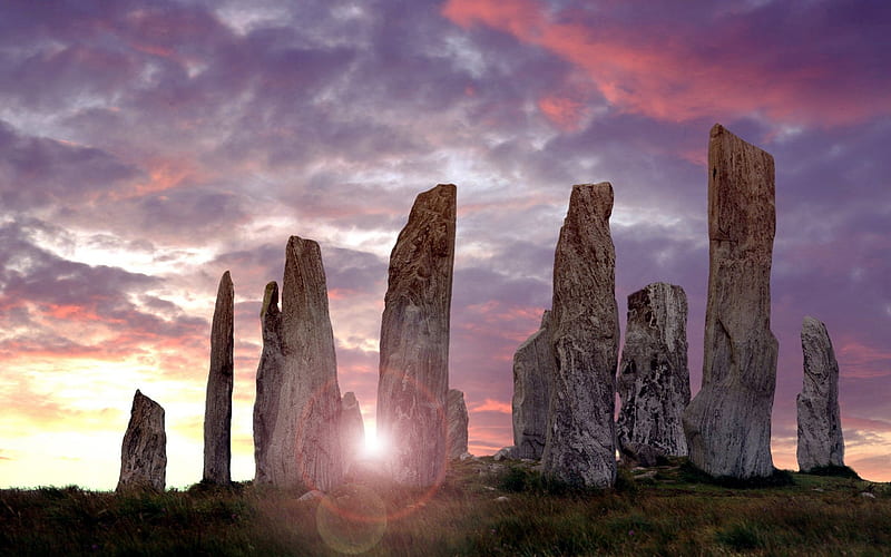 Scotland-Kara Nis Stonehenge, HD wallpaper
