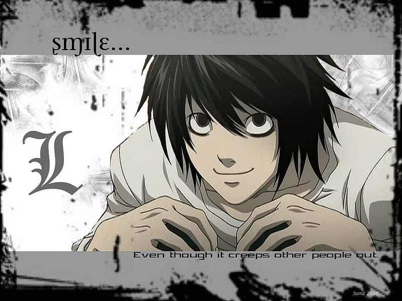 Smiling Ryuzaki Wallpaper Download