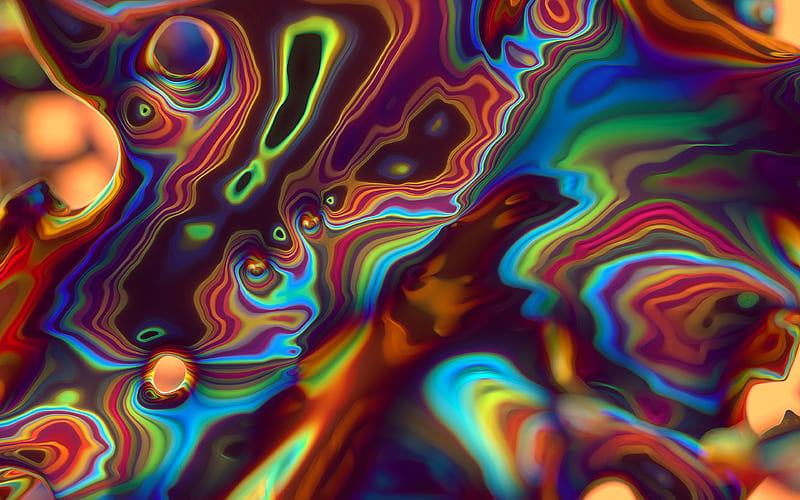 Colorful Fluid Sims, HD wallpaper