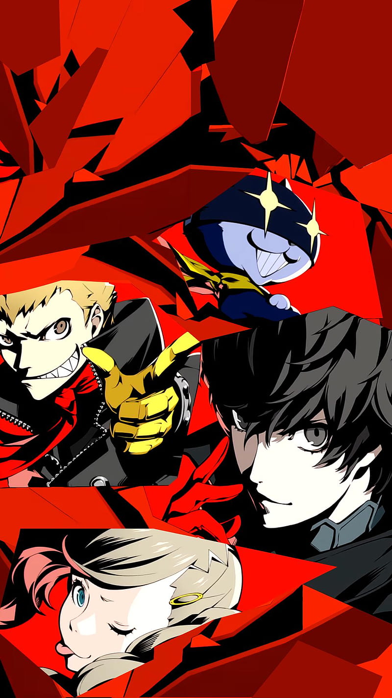 Persona 5 all out, all out, attack, persona 5, HD phone wallpaper