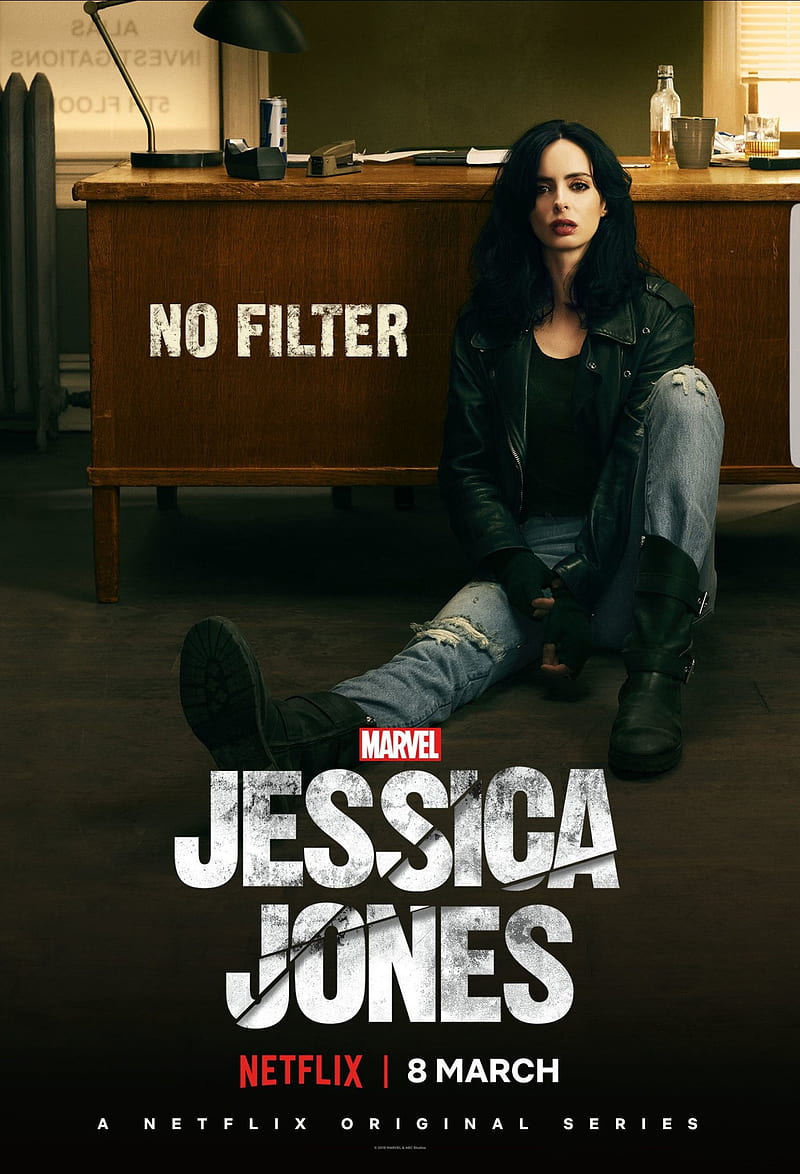 Jessica jones, daredevil, defenders, jessica, jones, marvel, movie, HD phone wallpaper
