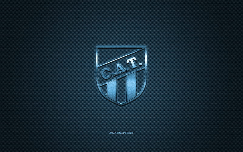 CA Belgrano, glitter logo, Primera Nacional, blue white checkered  background, soccer, argentinian football club, CA Belgrano logo, Club  Atletico Belgrano, mosaic art, football, Belgrano FC HD wallpaper