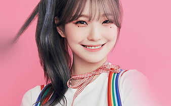 kpop, girl, cute, pink, HD wallpaper